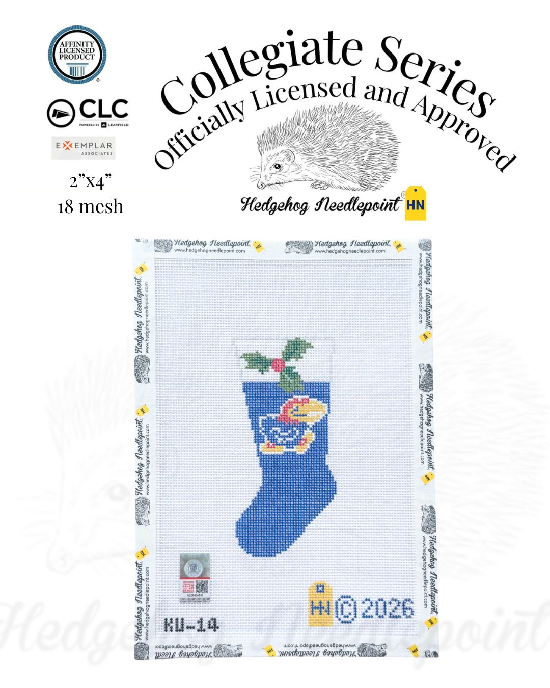 University of Kansas Mini Stocking