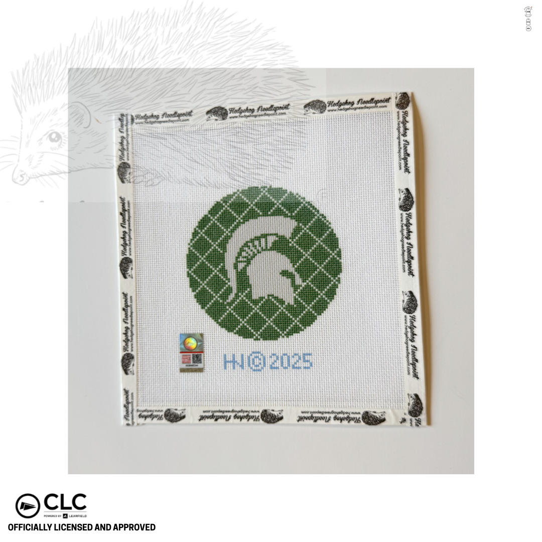 MSU Michigan State University 4" Round