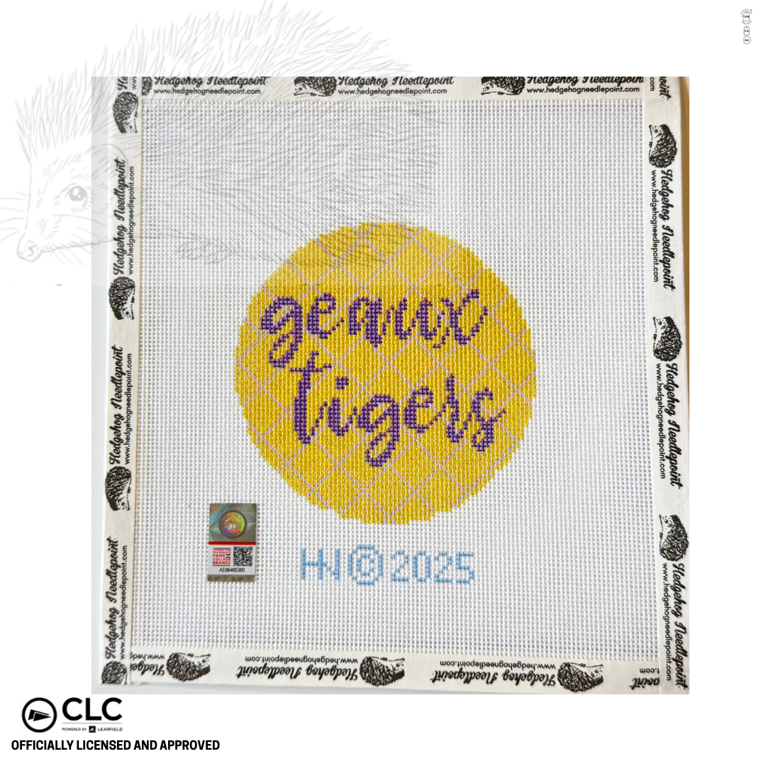LSU Louisiana State University 4" Round