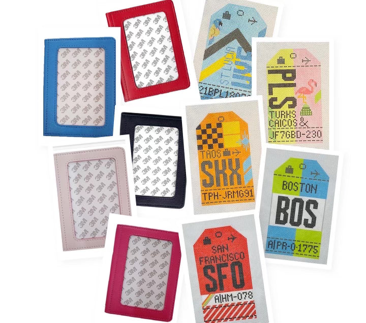 Red Planet Earth Self Finishing Passport Cover
