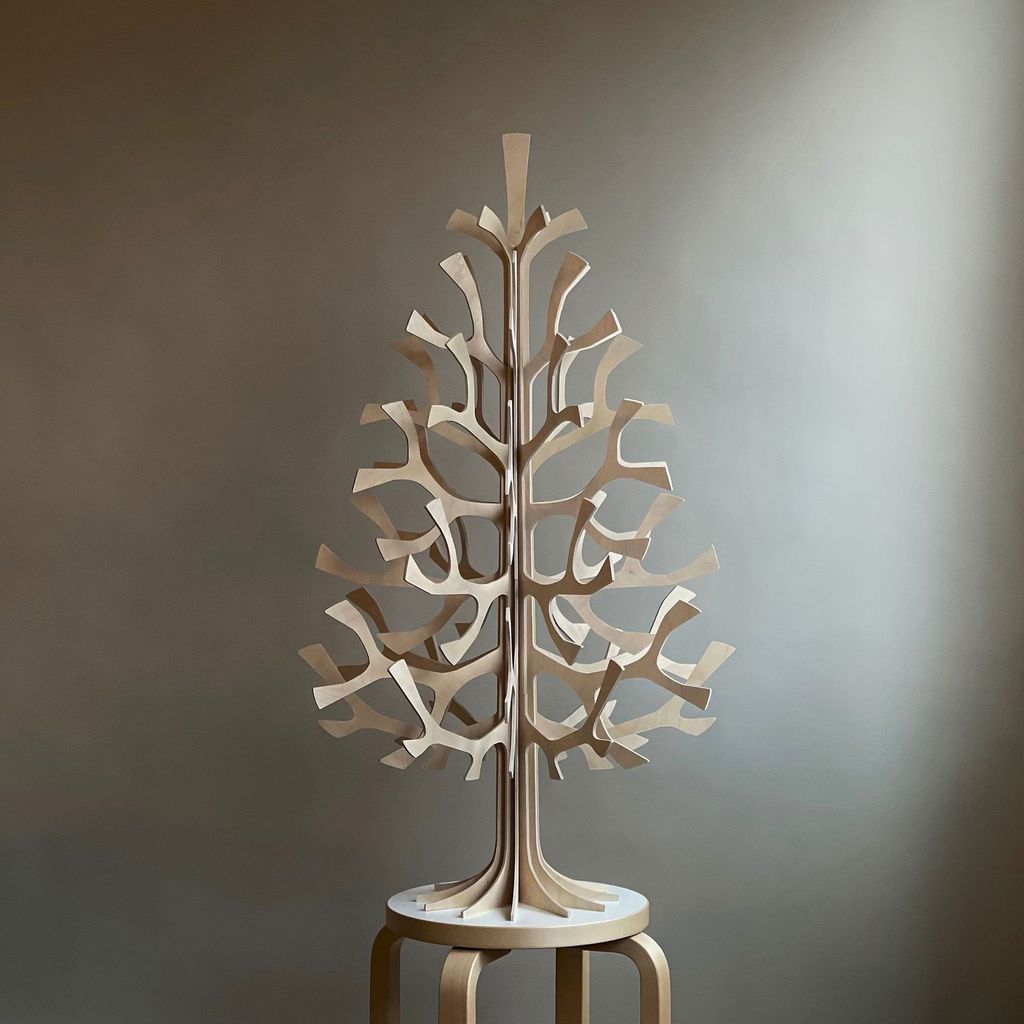 Lovi Spruce Tree Natural Wood 120cm