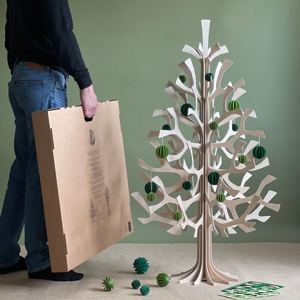Lovi Spruce Tree Natural Wood 120cm