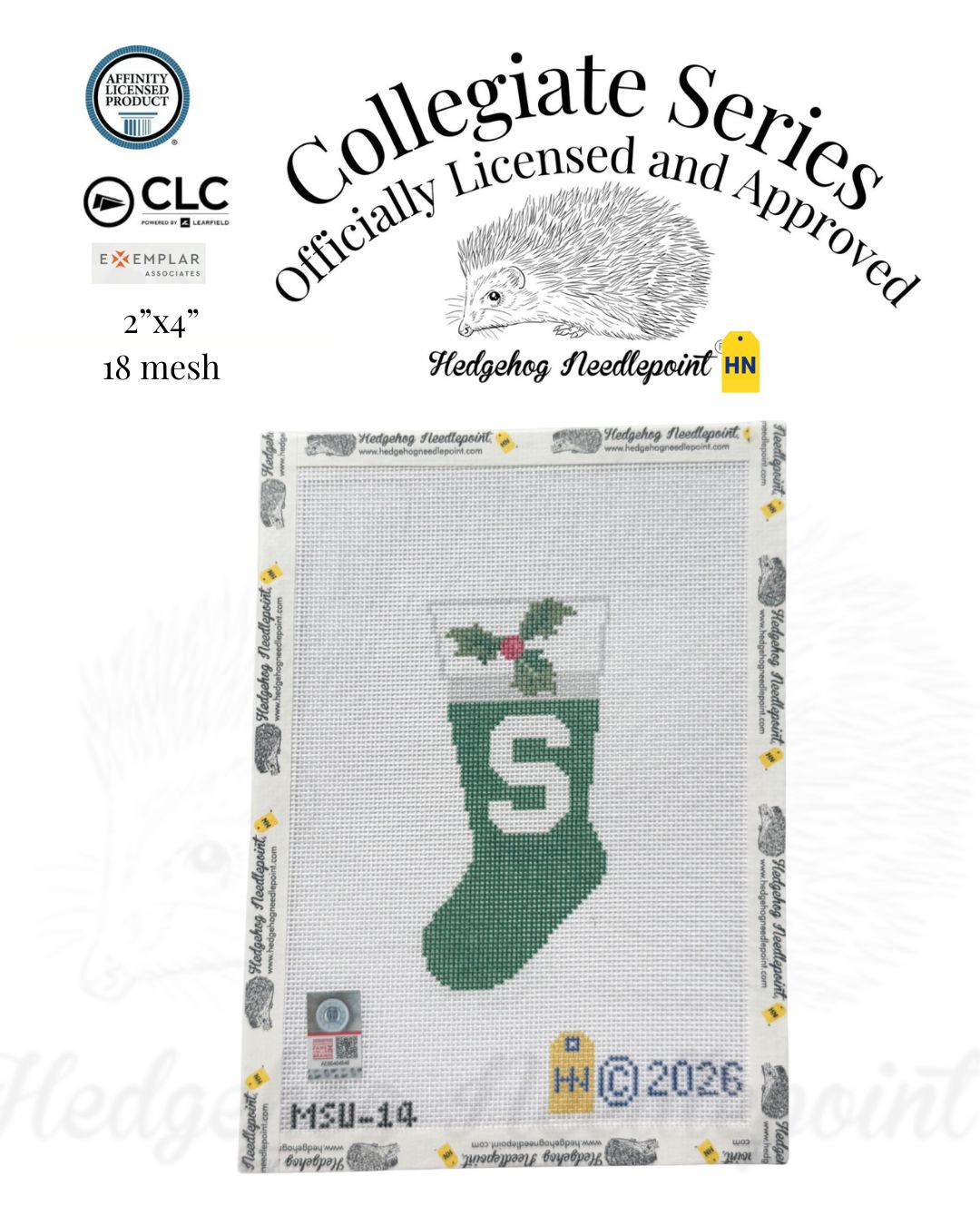 Michigan State University Mini Stocking