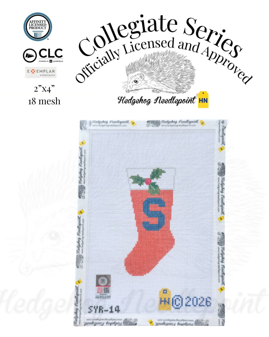 Syracuse University Mini Stocking