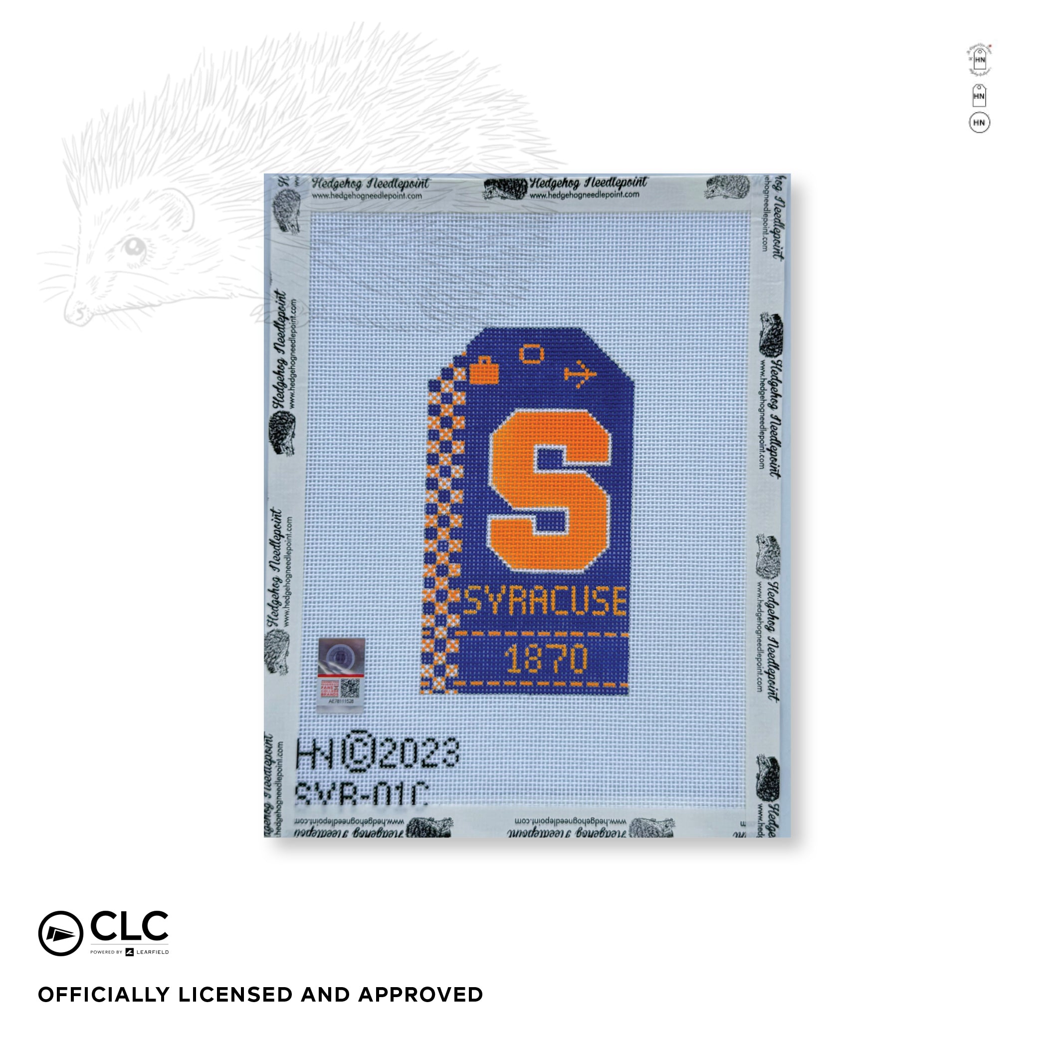 Syracuse University Retro Travel Tag