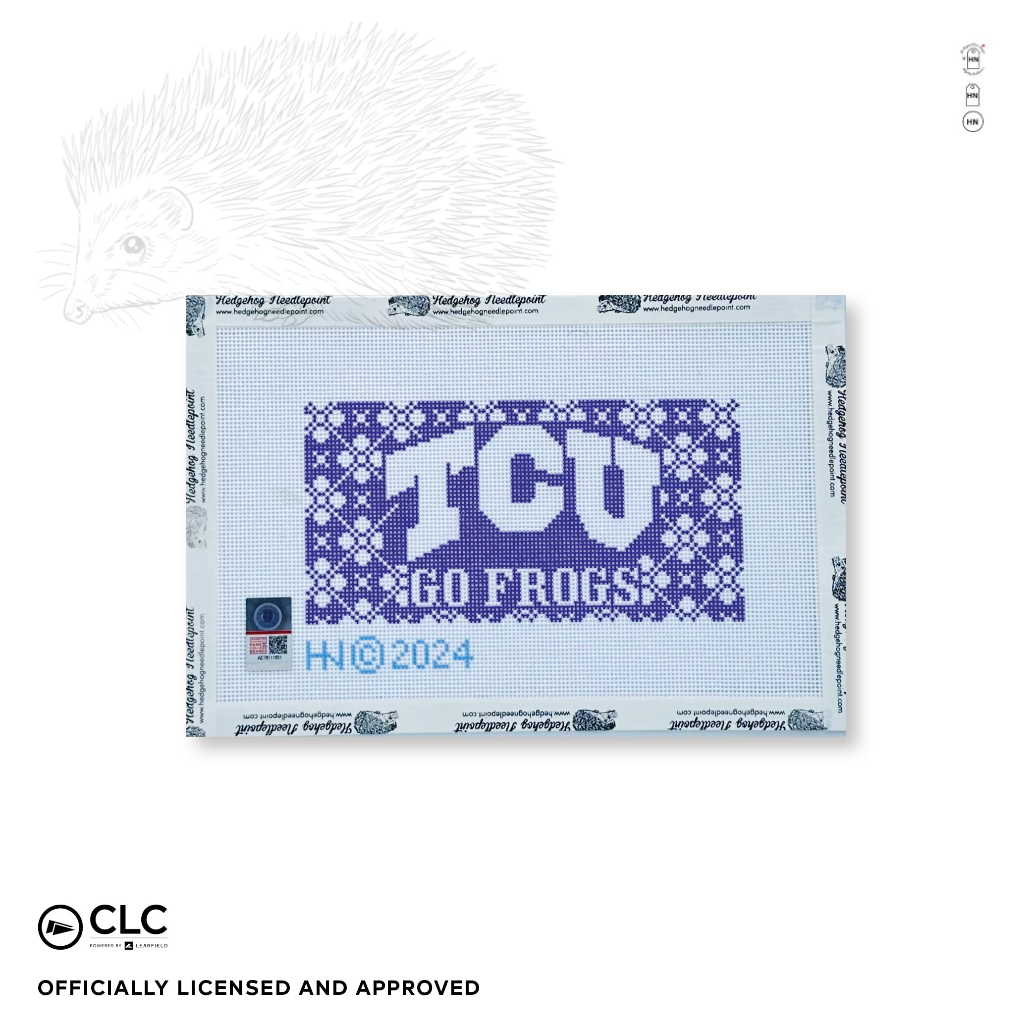 Texas Christian University Purse Insert