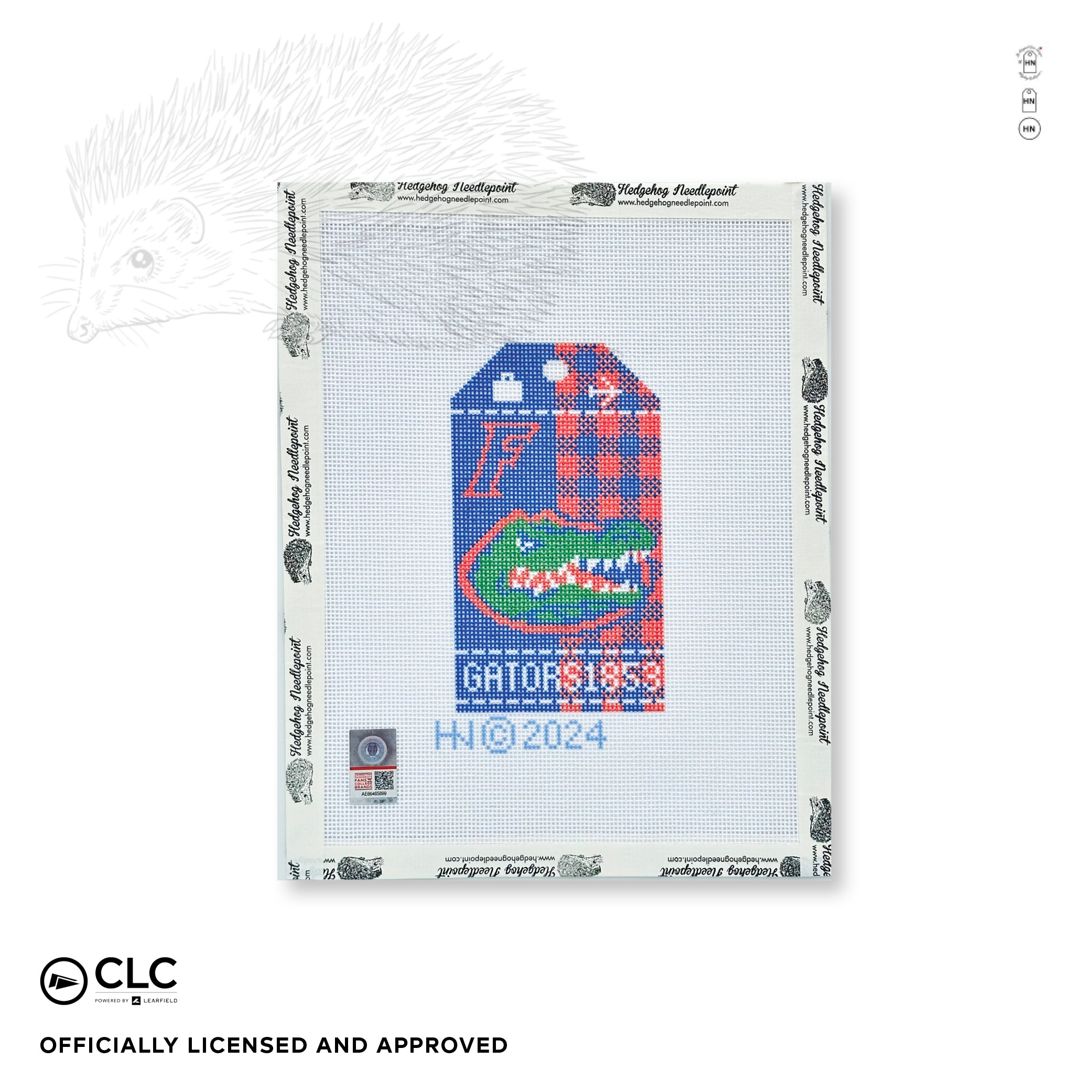 University of Florida Retro Travel Tag