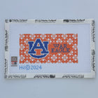 AUBURN Purse Insert Needlepoint Canvas