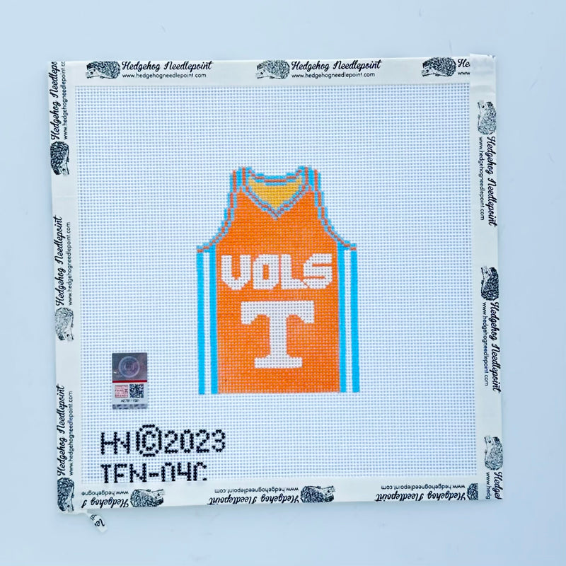 Collegiate Series Basketball Jersey Needlepoint Canvas