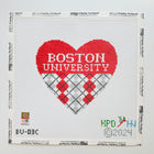 Collegiate Series Heart Needlepoint Canvas