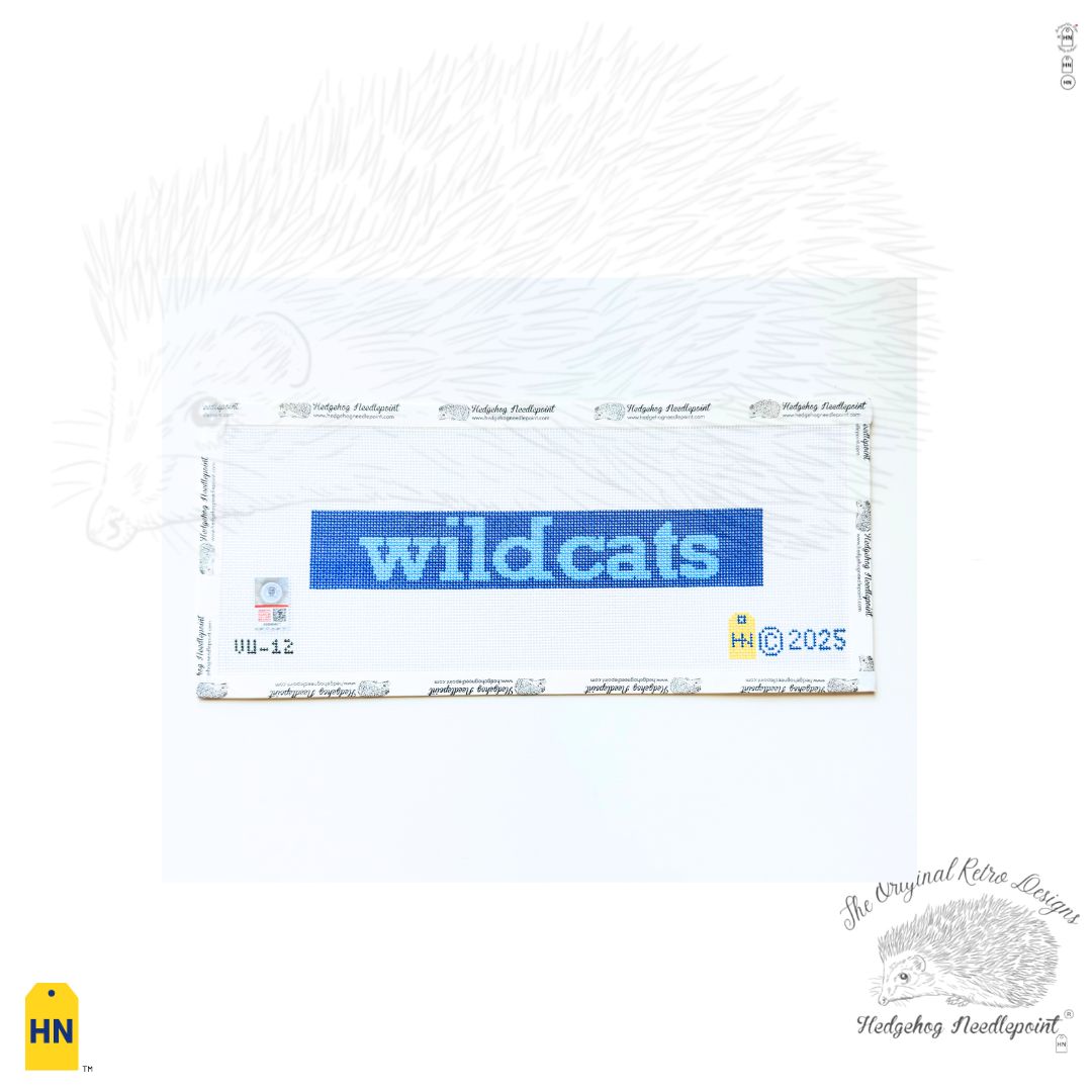 Villanova University Key Fob Needlepoint Canvas
