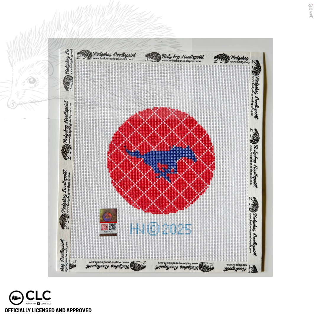 SMU Southern Methodist University 4" Round