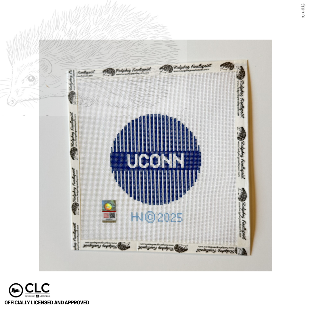 UConn Connecticut 4" Round