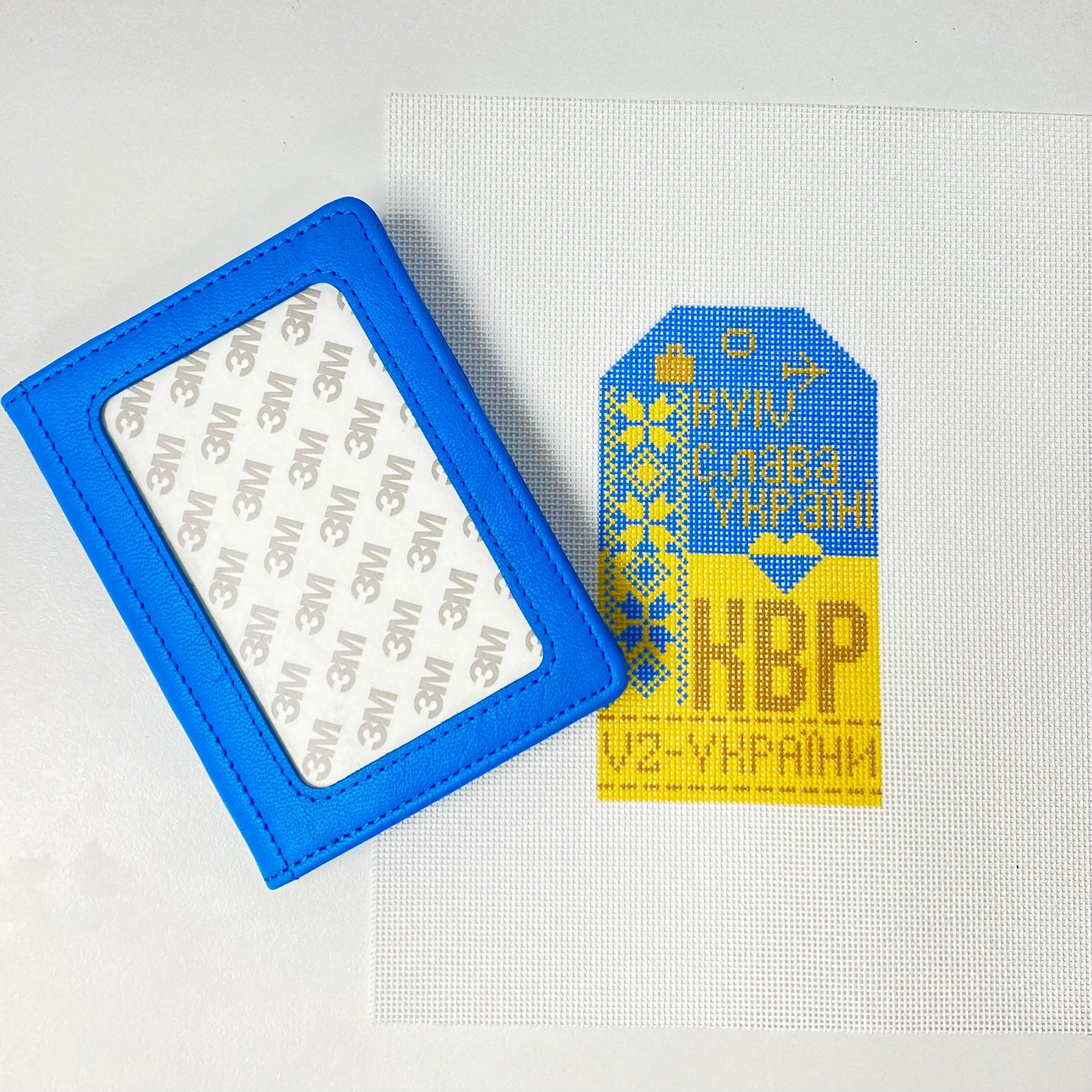 Light Blue Planet Earth Self Finishing Passport Cover