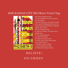 2023 Kansas City MCI Retro Travel Tag Stitch Printed™️ Needlepoint Canvas *PREORDER*