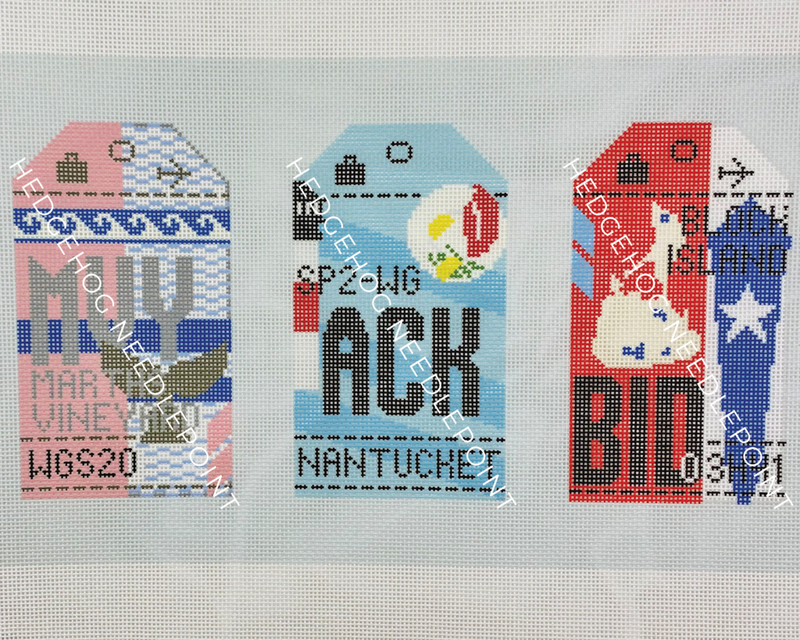 New England Tour Stitch Printed™️ Needlepoint Canvas