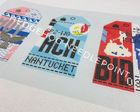 New England Tour Stitch Printed™️ Needlepoint Canvas