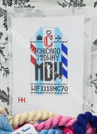 Chicago Midway 13 Mesh Needlepoint Canvas