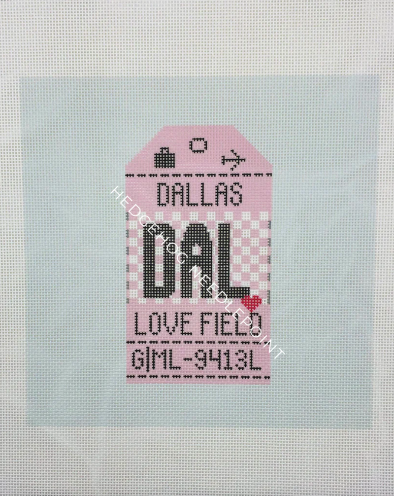 Dallas Love 13 Mesh Needlepoint Canvas