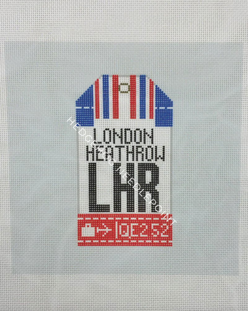 London Heathrow 13 Mesh Needlepoint Canvas