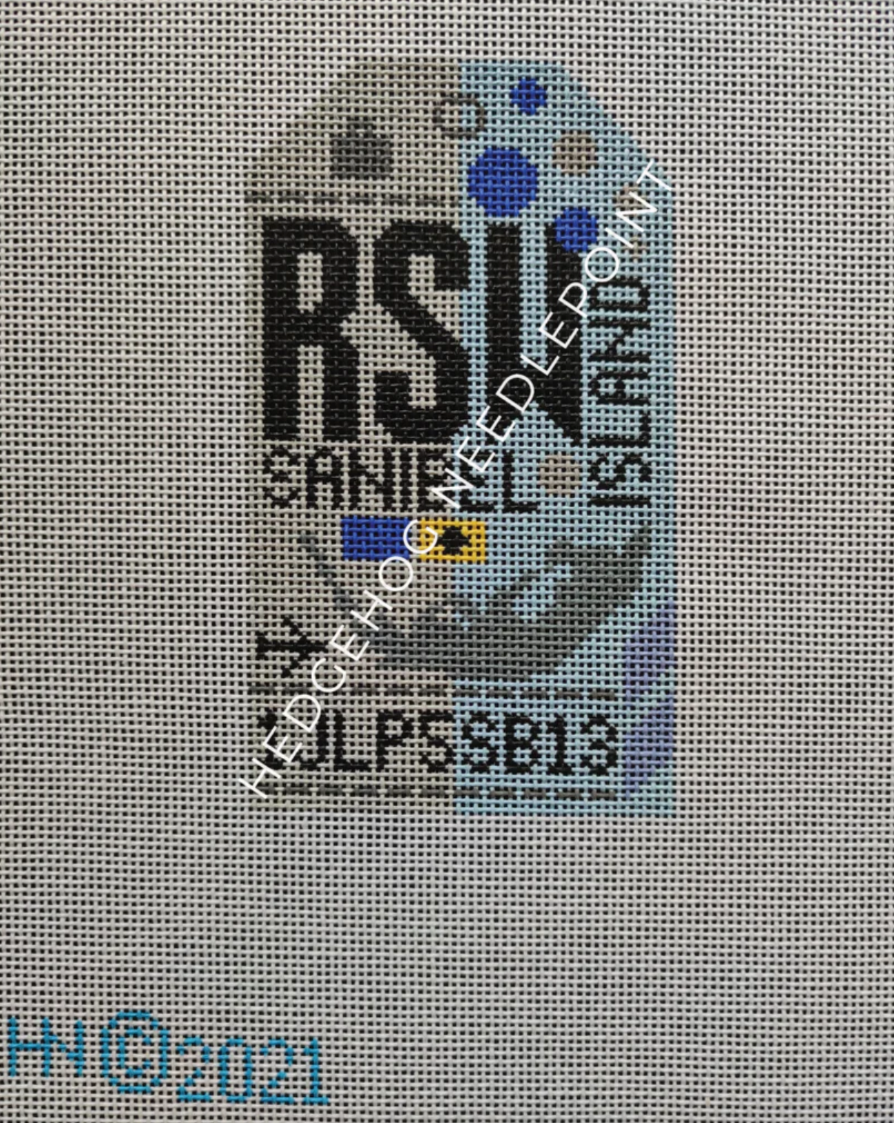 RSW Sanibel Island 13 Mesh Needlepoint Canvas