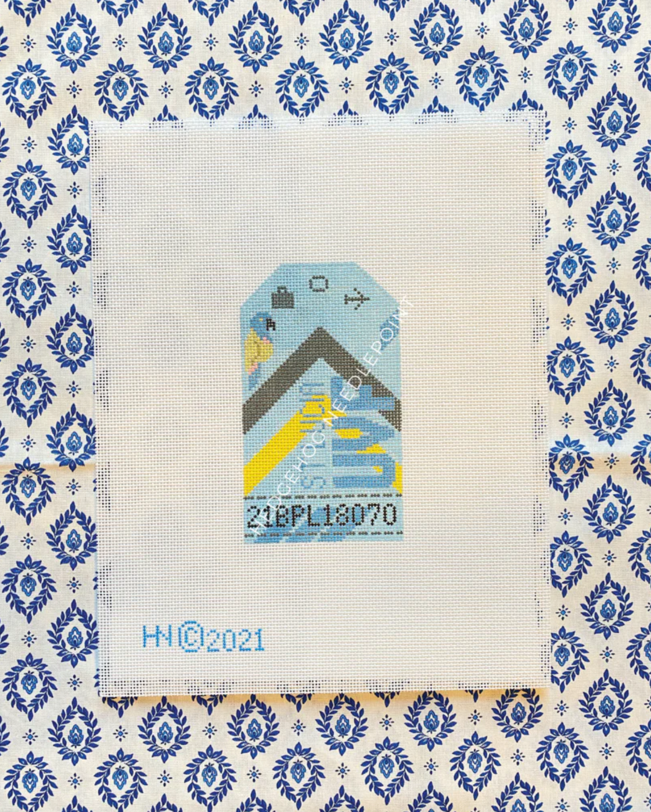 St Lucia 13 Mesh Needlepoint Canvas