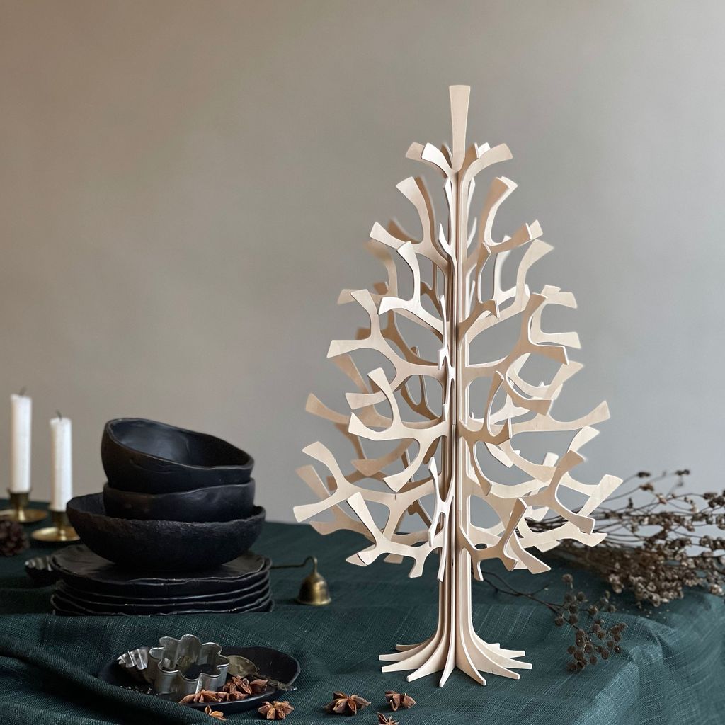 Lovi Spruce Tree Natural Wood 50cm