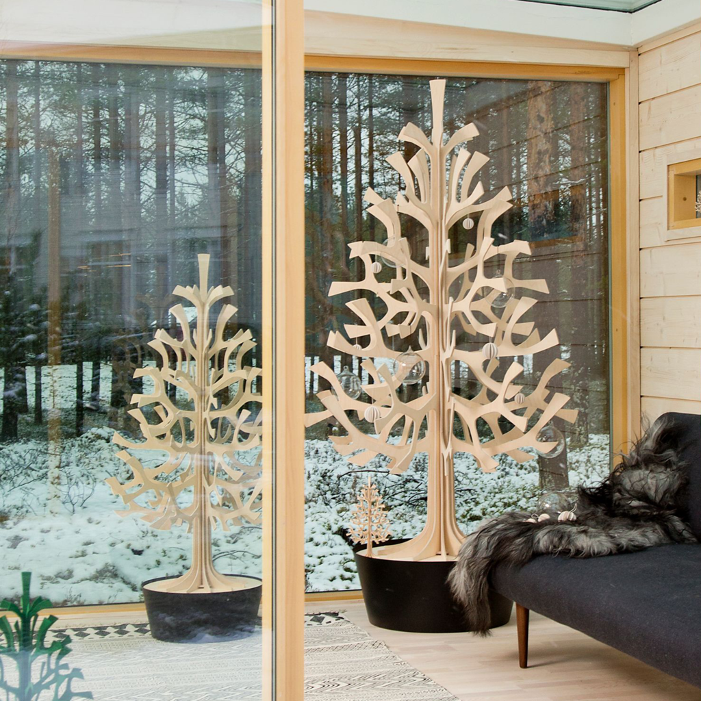 Lovi Spruce Tree Natural Wood 100cm