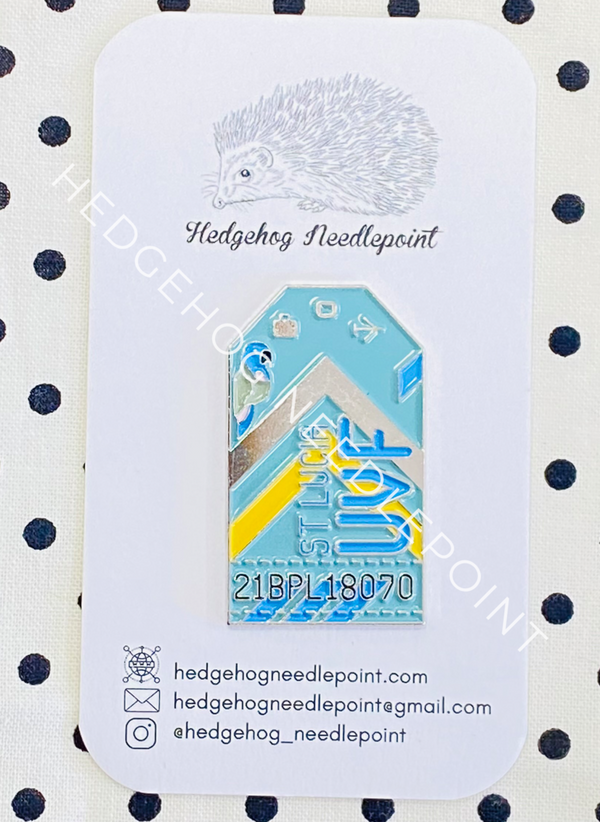 TTF This Took Forever Needleminder – Hedgehog Needlepoint